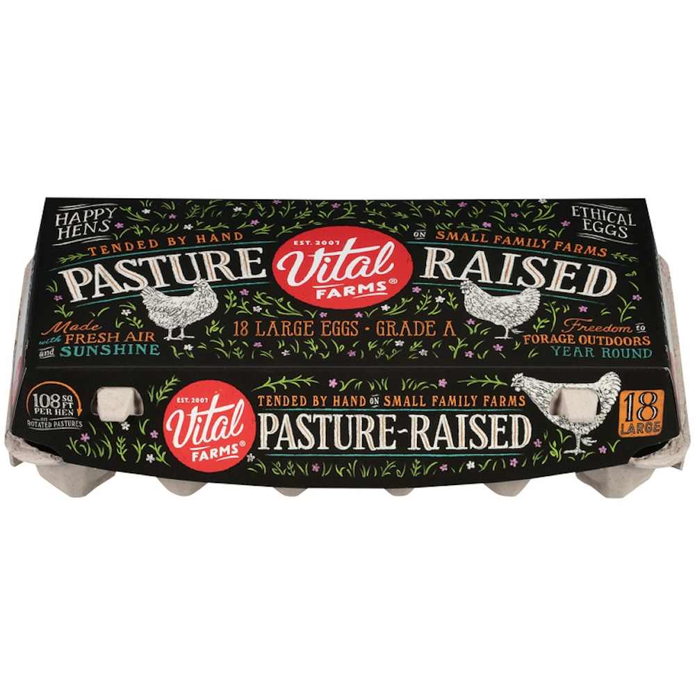 Photo of Vital Farms 18 Ct Pasture Raised Large Grade A Eggs