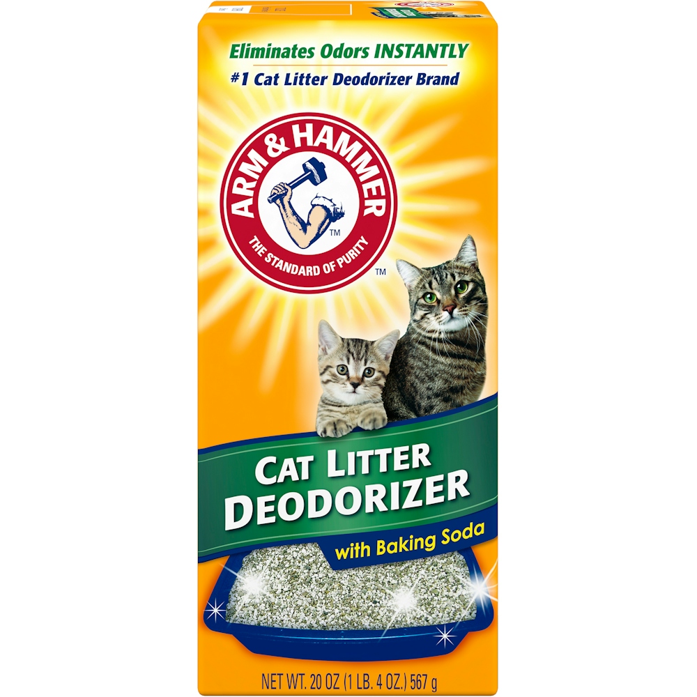 Arm & Hammer Cat Litter Deodorizer, With Activated Baking Soda 20 Ounce