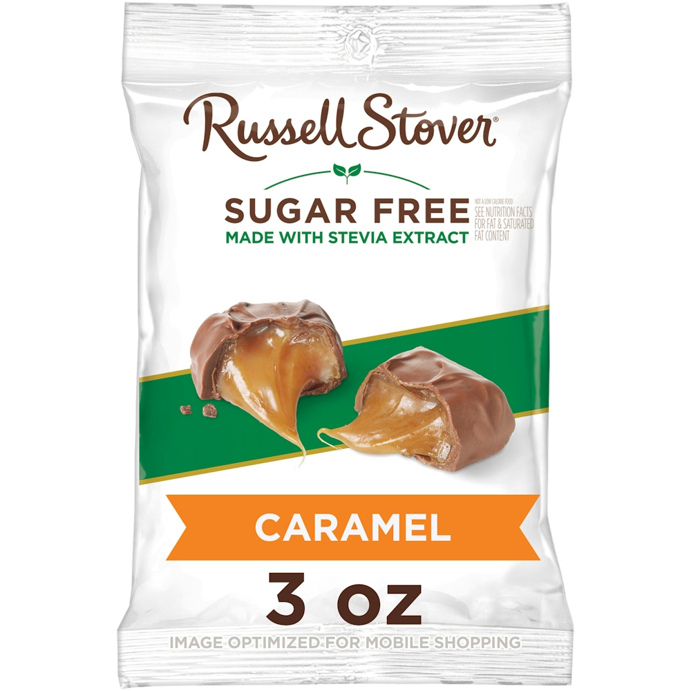 Sugar Free Creamy Caramel in Chocolate Candy, Caramel