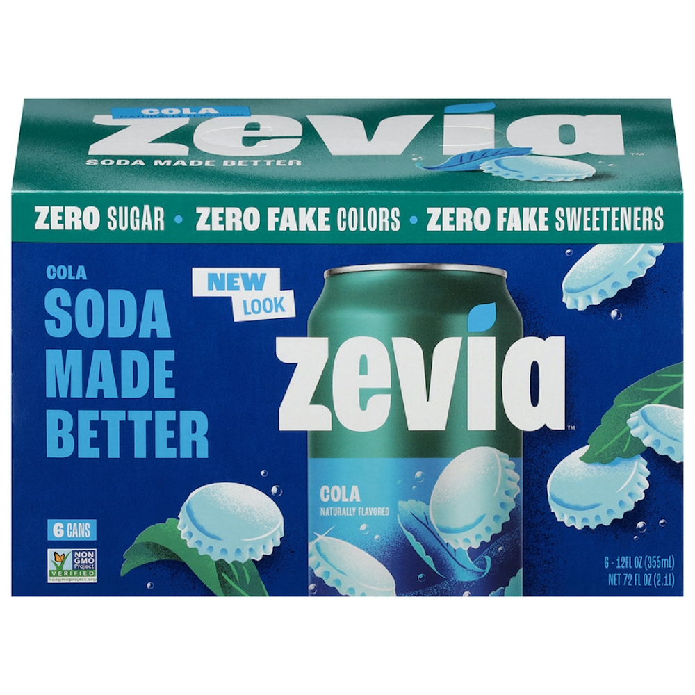 Photo of Zevia Cola Zero Calorie Soda – 6pk/12 Fl Oz Cans