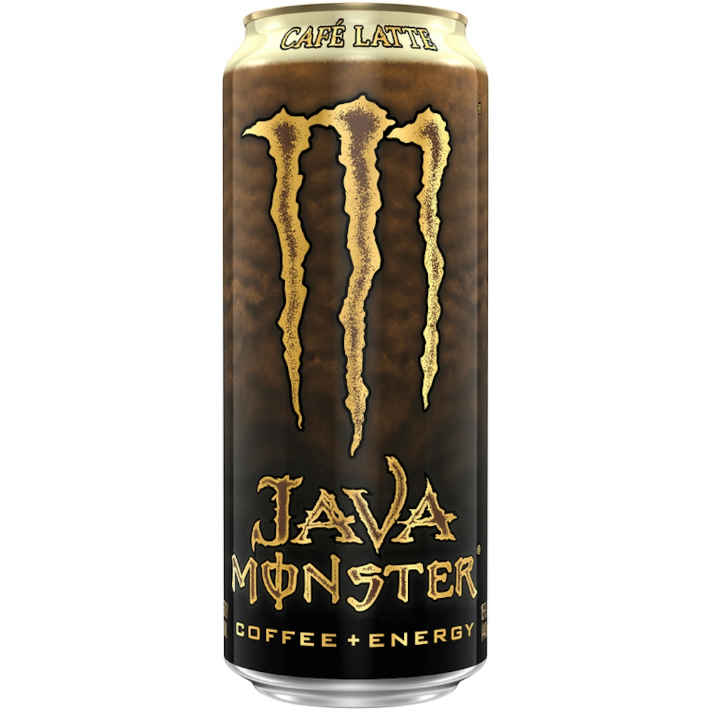 Photo of Monster Energy Drink, Coffee + Energy, Cafe Latte 15 Fl Oz