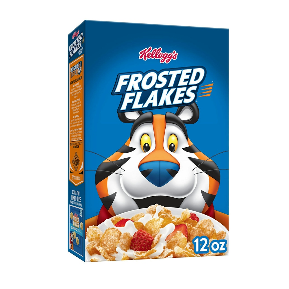 Frosted Flakes Breakfast Cereal, Original – 12 Ounce