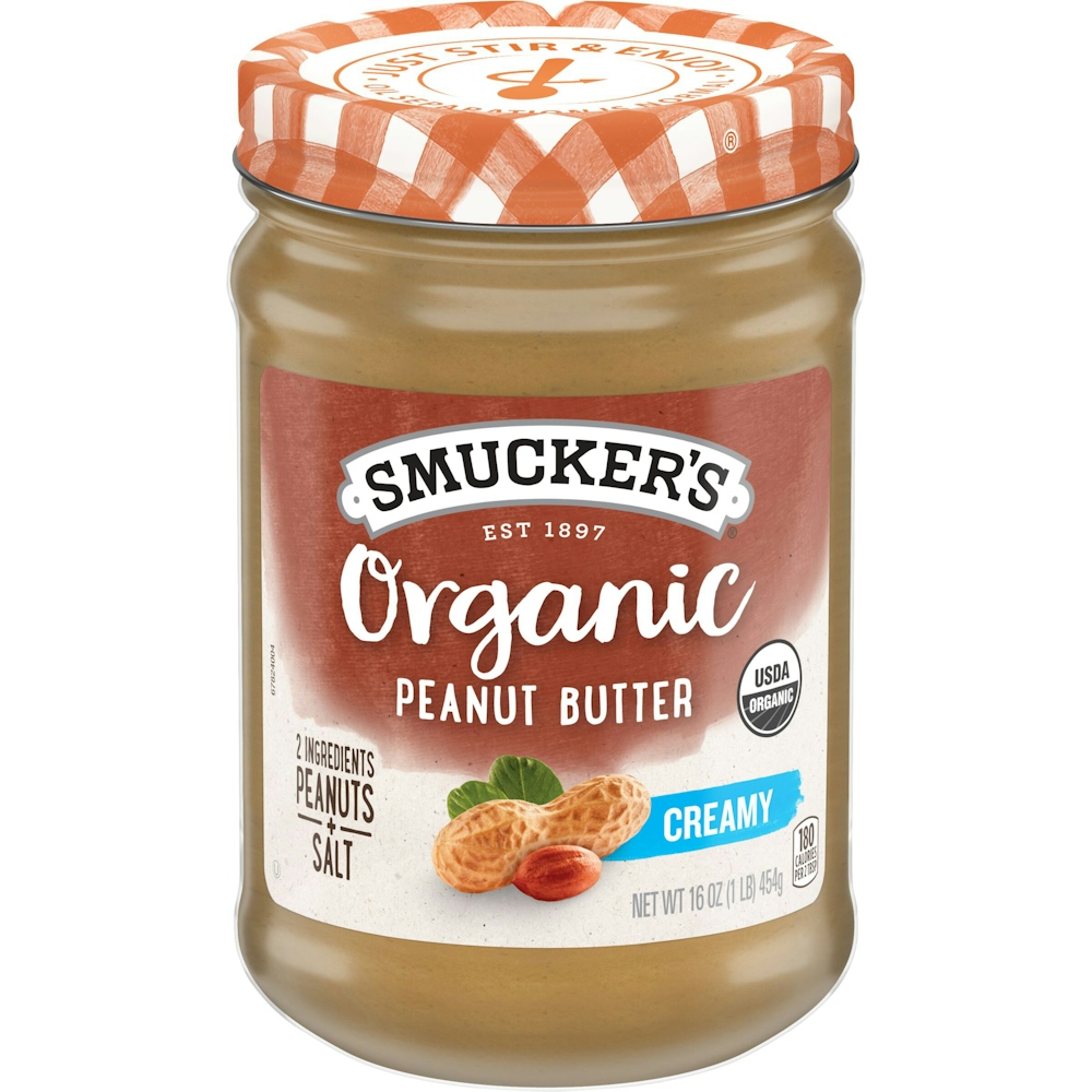 Smucker's Organic Natural Creamy Peanut Butter - 16oz