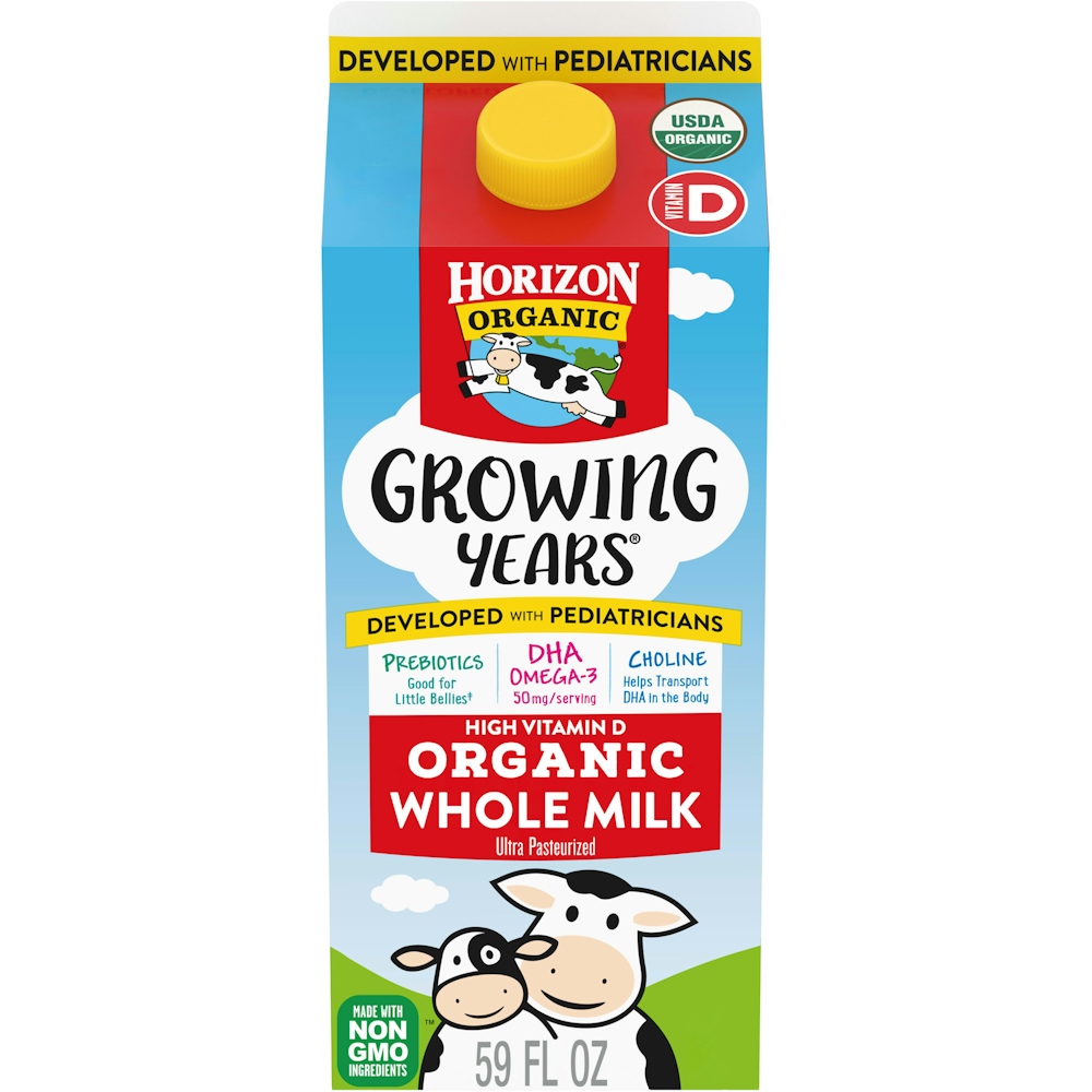 Horizon Organic Growing Years Whole Milk, 59 Fl Oz