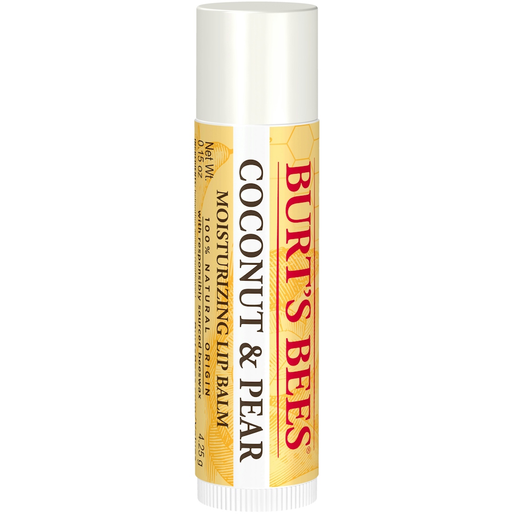 Burt's Bees Coconut And Pear Lip Balm, Natural Origin