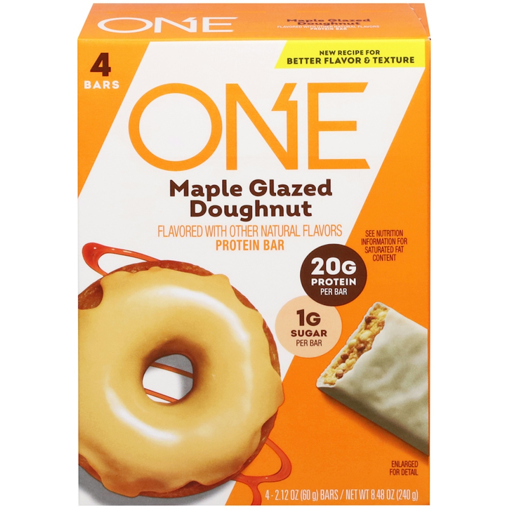 Photo of One Brands Maple Glazed Doughnut Protein Bar - 2.12 Ounce