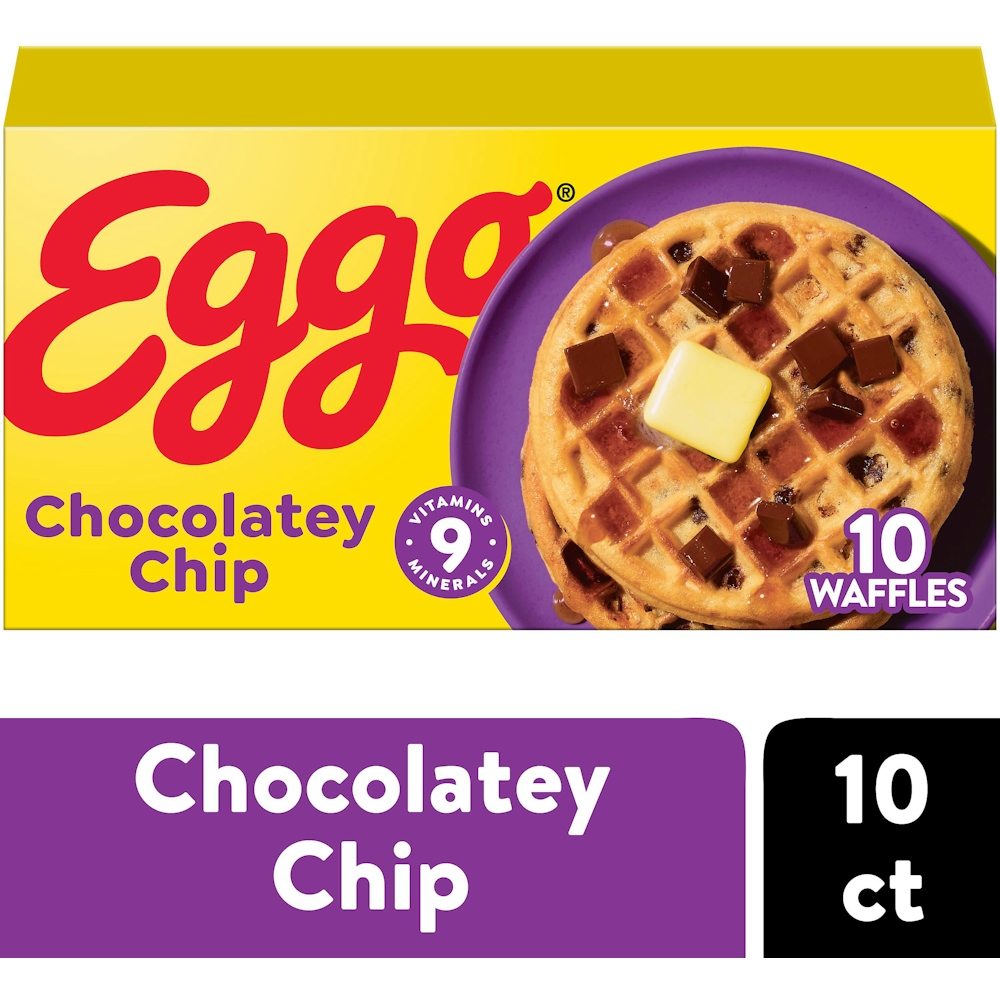 Photo of Eggo Frozen Waffles Chocolate Chip