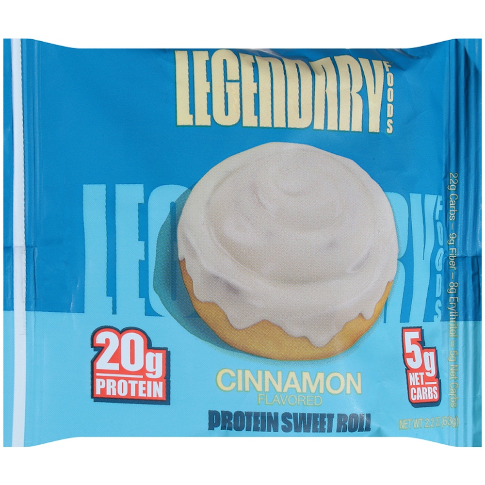 Photo of Legendary Foods Protein Sweet Roll, Cinnamon Flavored 2.2 Oz