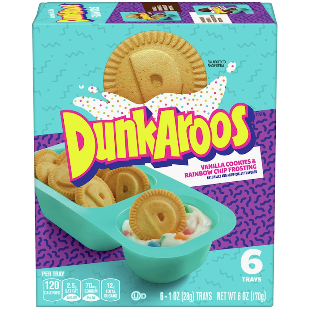 Photo of DunkAroos Vanilla Cookies & Rainbow Chip Frosting - 6oz/6ct