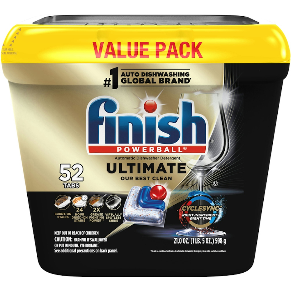 Photo of Finish Fresh Ultimate Dishwasher Detergent Tablets - 52ct