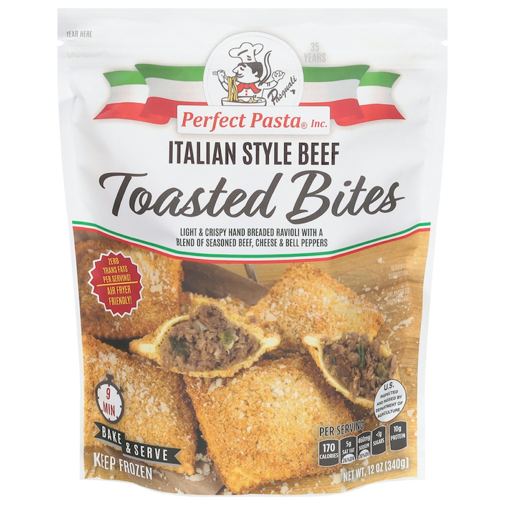 Photo of Perfect Pasta Inc. Toasted Bites, Italian Style Beef