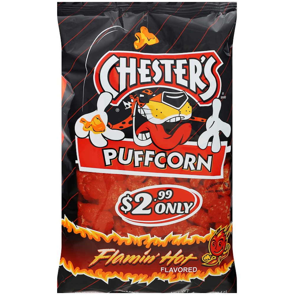 Photo of Chester's Flamin' Hot Puffcorn Puffed Corn Snacks