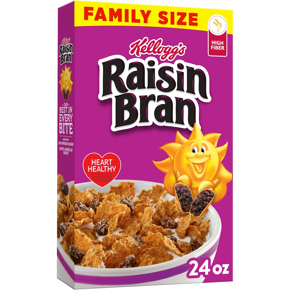 Photo of Raisin Bran Cold Breakfast Cereal, Original, Family Size 24 Oz