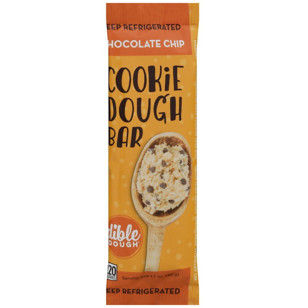 Photo of Dible Dough Cookie Bar, Chocolate Chip 1.7 Oz