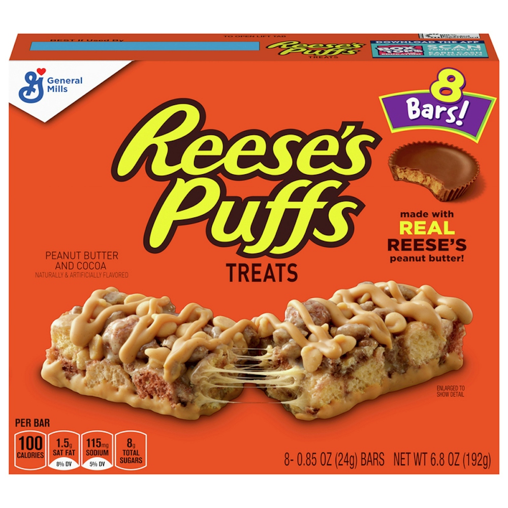 Photo of Reese's Puffs Bars, Peanut Butter And Cocoa, Treats