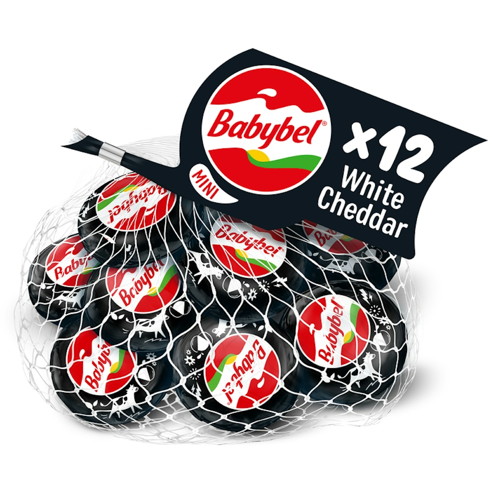 Photo of Babybel Cheese, Semisoft, White Cheddar Variety, Mini