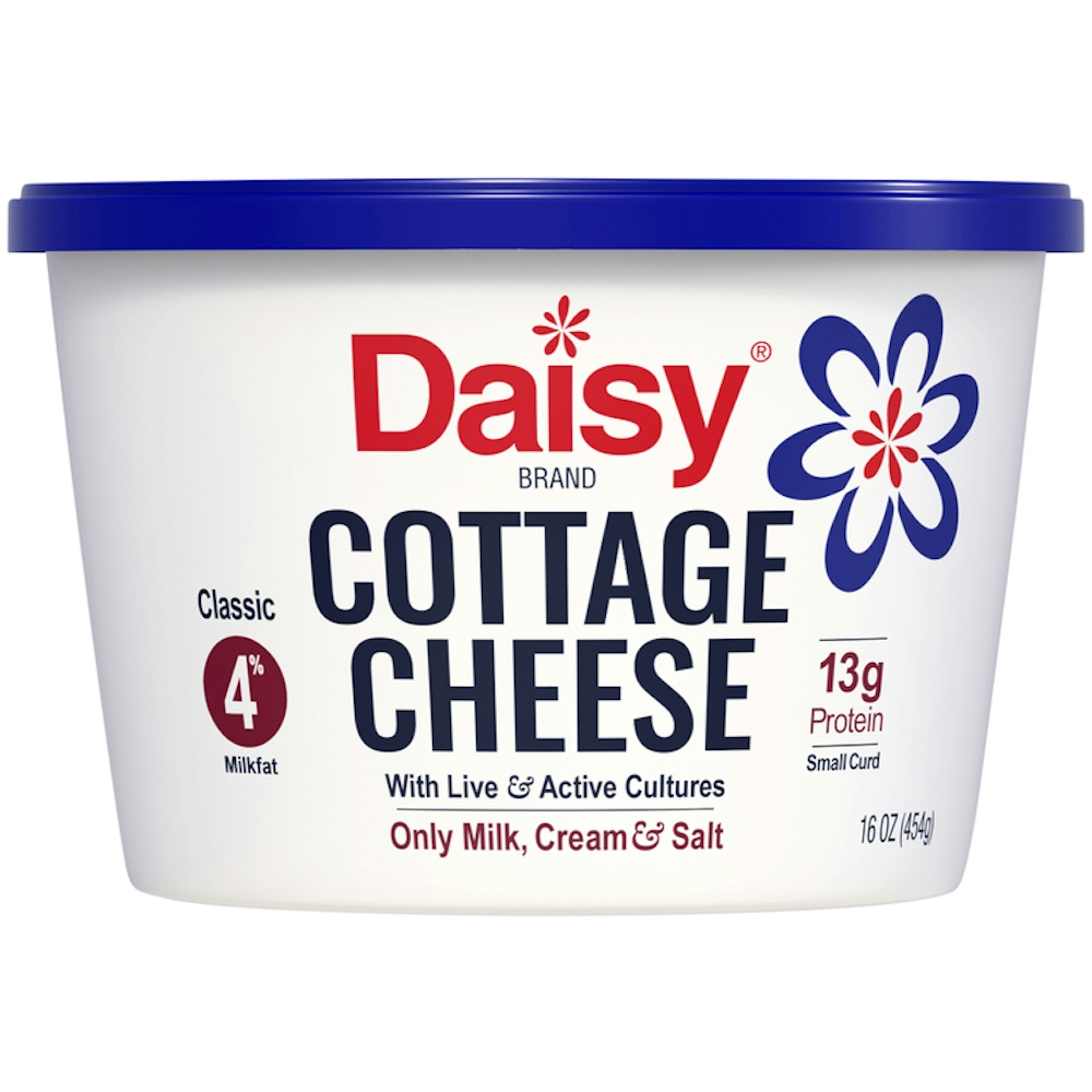 Photo of Daisy Brand Cottage Cheese Small Curd 4% Milkfat Minimum - 16 Oz