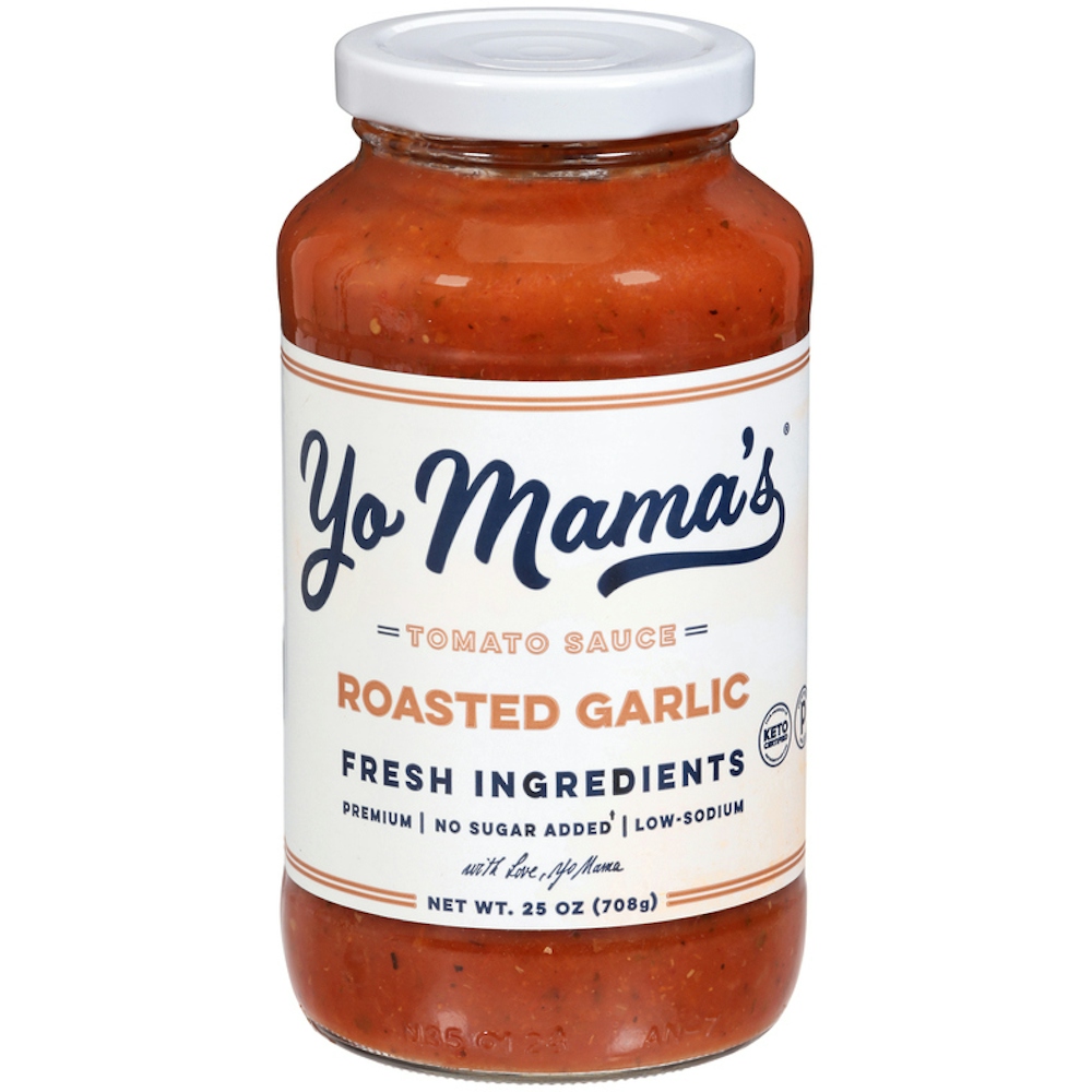 Yo Mama's Foods Glorious Roasted Garlic Tomato Sauce