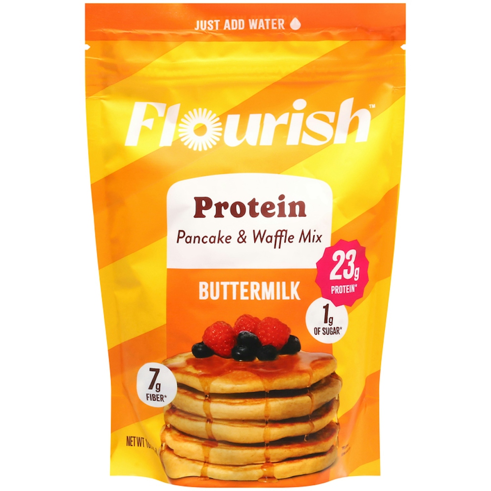 Photo of Flourish 16 Oz Protein Pancake & Waffle Mix Buttermilk