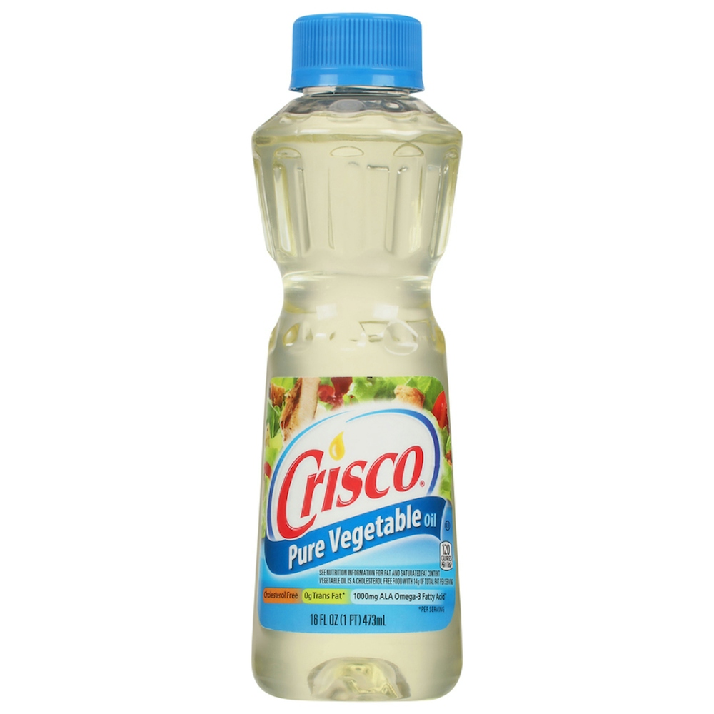 Photo of Crisco Pure Vegetable Oil, Gluten Free 16 Fl Oz
