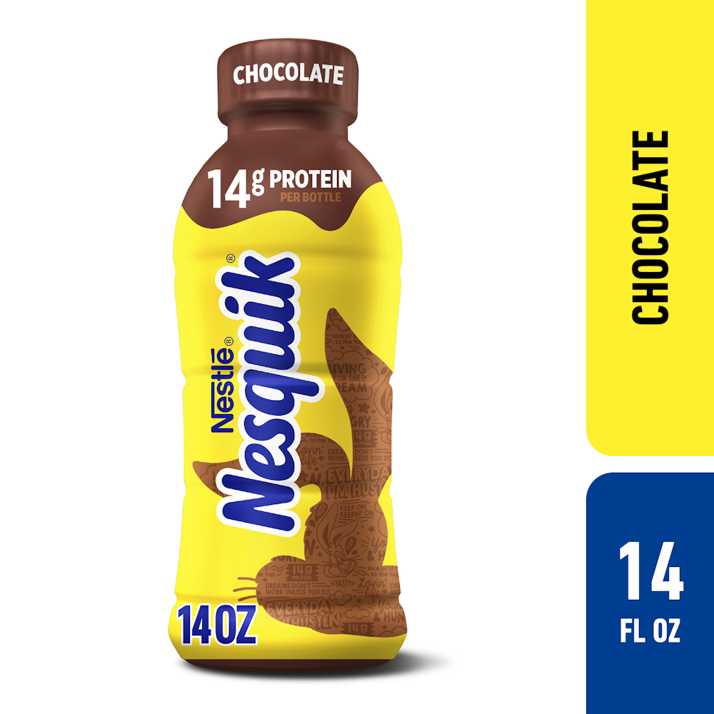 Photo of Nesquik Nestle Low Fat Chocolate Milk 14.00 Fl Oz