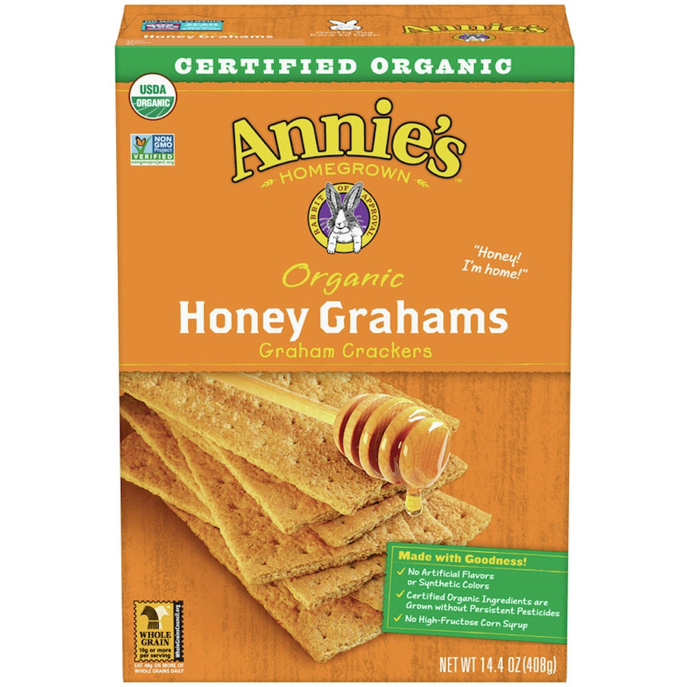 Photo of Annie's Homegrown Organic Honey Grahams Graham Crackers