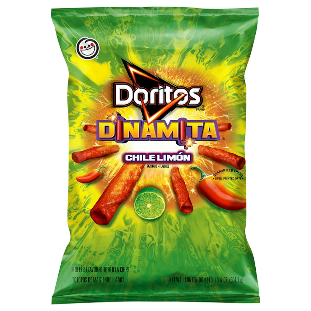 Photo of Doritos Tortilla Chips, Chile Limon, Rolled - 10.75 Ounce