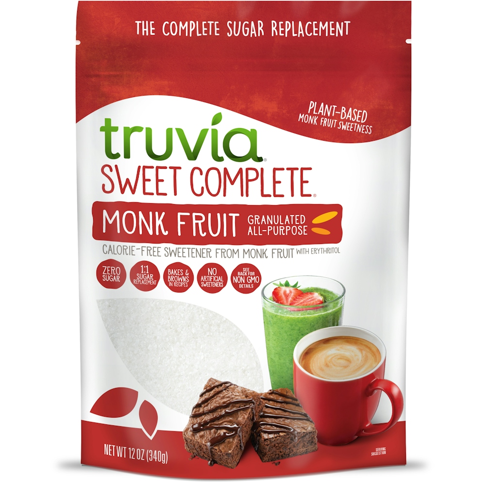 Photo of Truvia Sweet Complete Granulated All-Purpose Monk Fruit Sweetener Bag