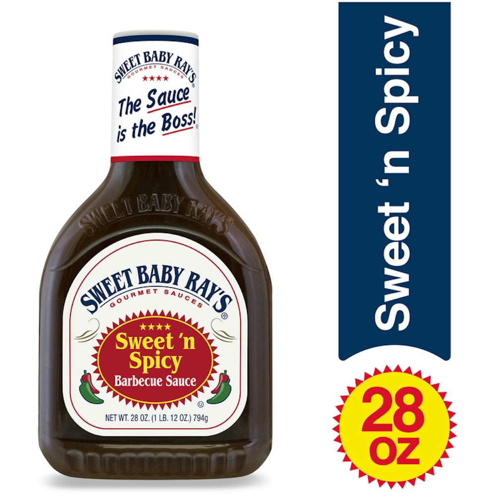 Photo of Sweet Baby Ray's Sweet'n Spicy Barbecue Sauce - 28oz