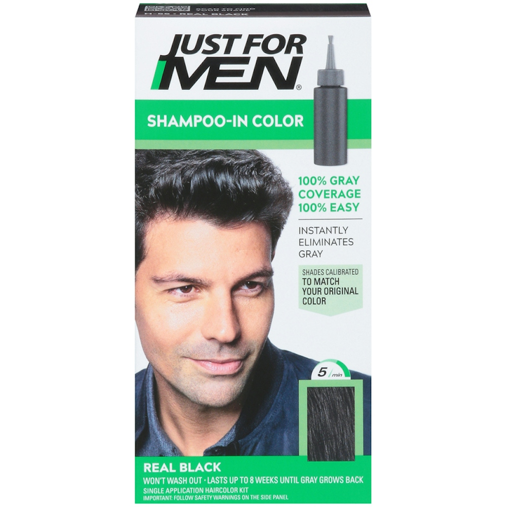 Photo of Just For Men Original Formula Hair Color Kit, Real Black H-55