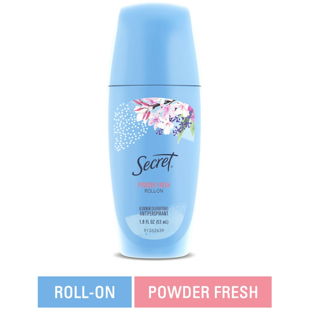 Photo of Secret Antiperspirant, Powder Fresh, Roll On 1.8 Fl Oz