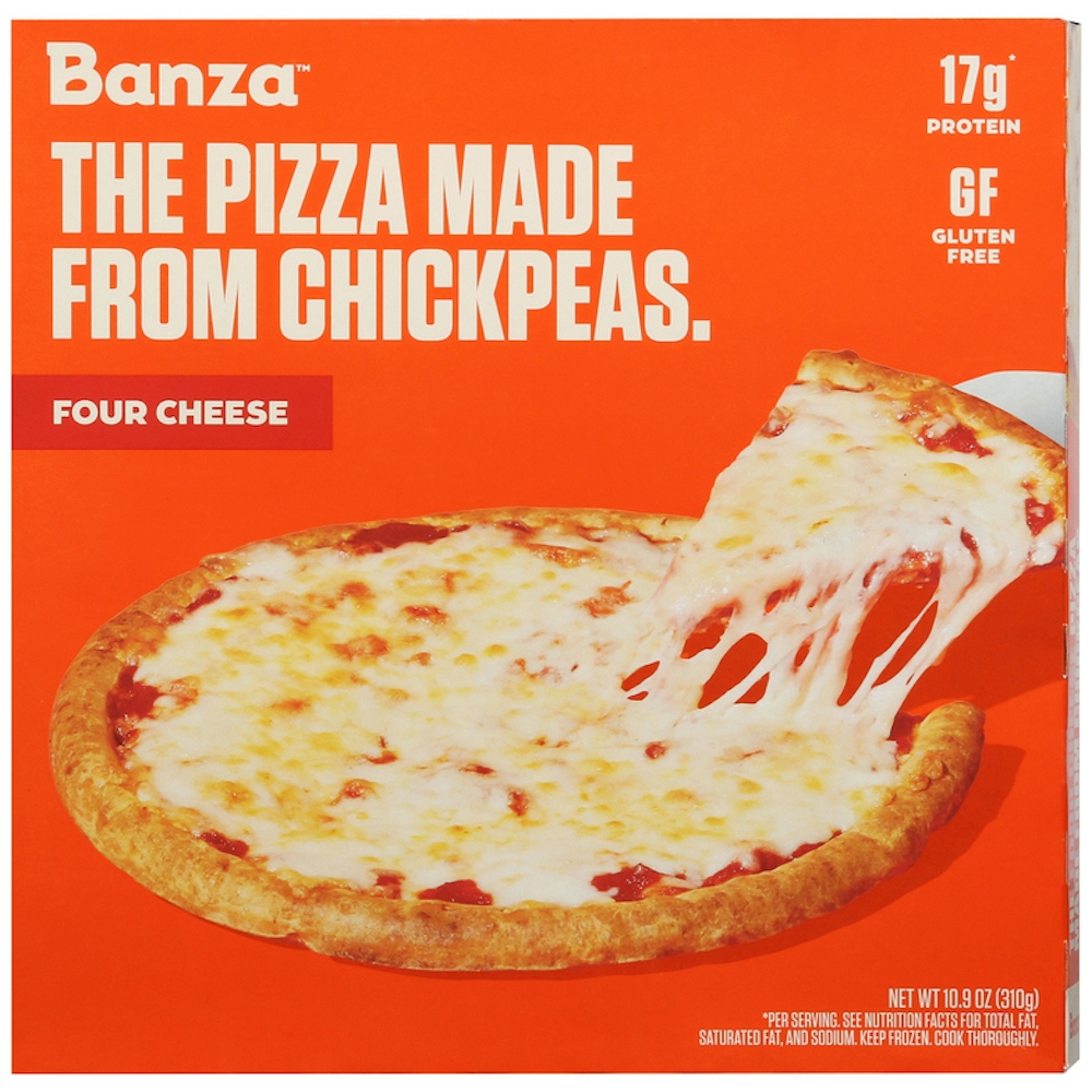 Banza Four Cheese Chickpea Pizza - 10.9 Ounce