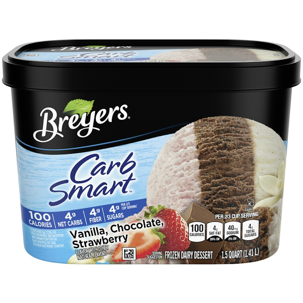 Vanilla, Chocolate, Strawberry Frozen Dairy Dessert, Vanilla, Chocolate, Strawberry