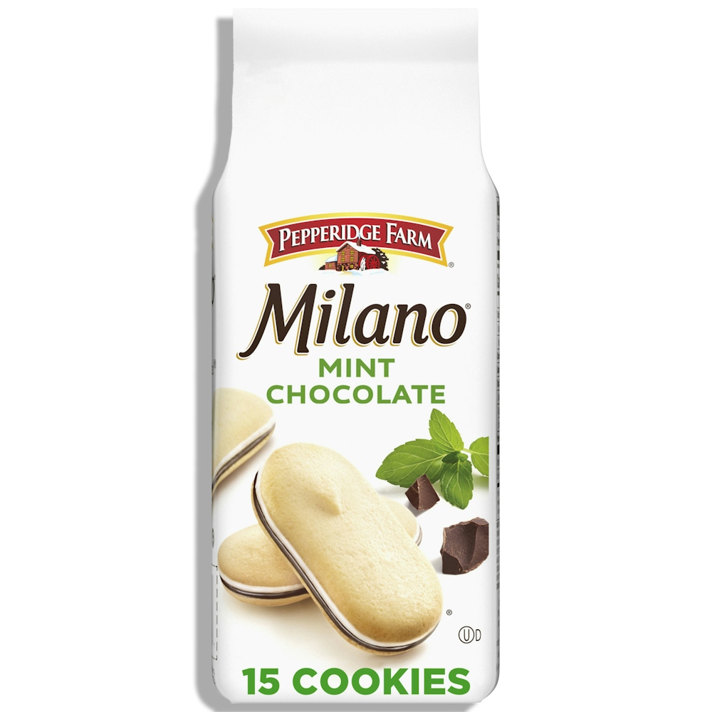 Photo of Pepperidge Farm Milano Mint Chocolate Cookies, 7 Ounce Bag
