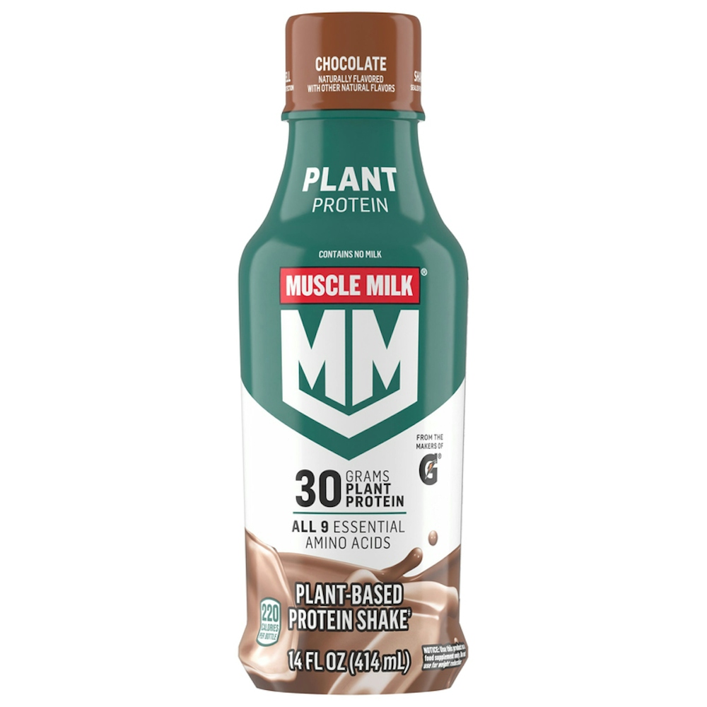 Muscle Milk Plant Based Chocolate Protein Shake 14 Fl Oz