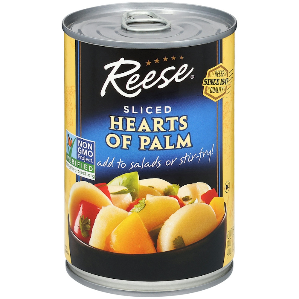 Sliced Hearts of Palm