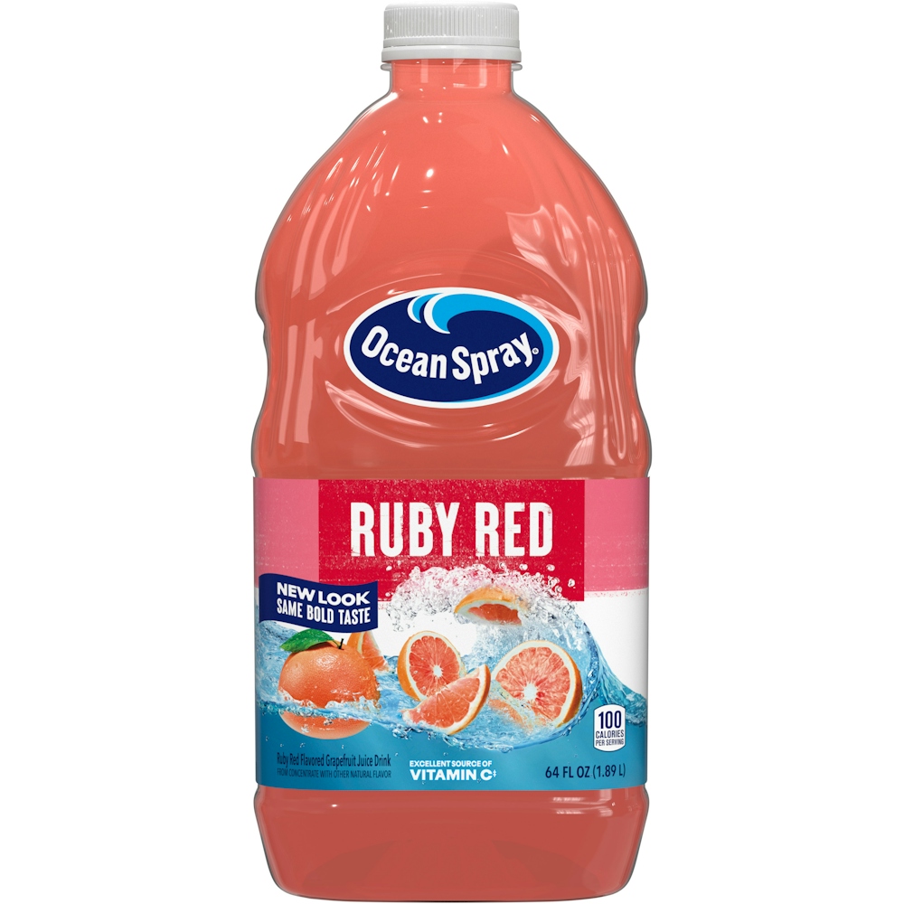 Grapefruit Juice Drink from Concentrate, Rubyred, Original