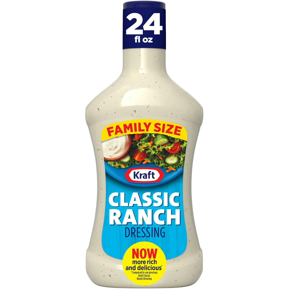 Photo of Kraft Classic Ranch Salad Dressing Family Size, 24 Fl Oz Bottle