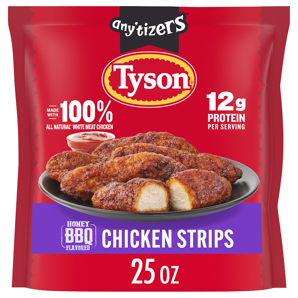 Photo of Tyson Honey BBQ Chicken Strips - Frozen - 25oz