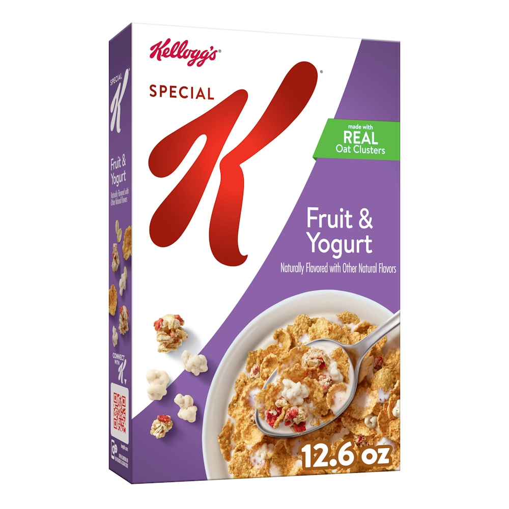 Special K Kellogg’s Fruit & Yogurt Breakfast Cereal, 12.6 Oz Box