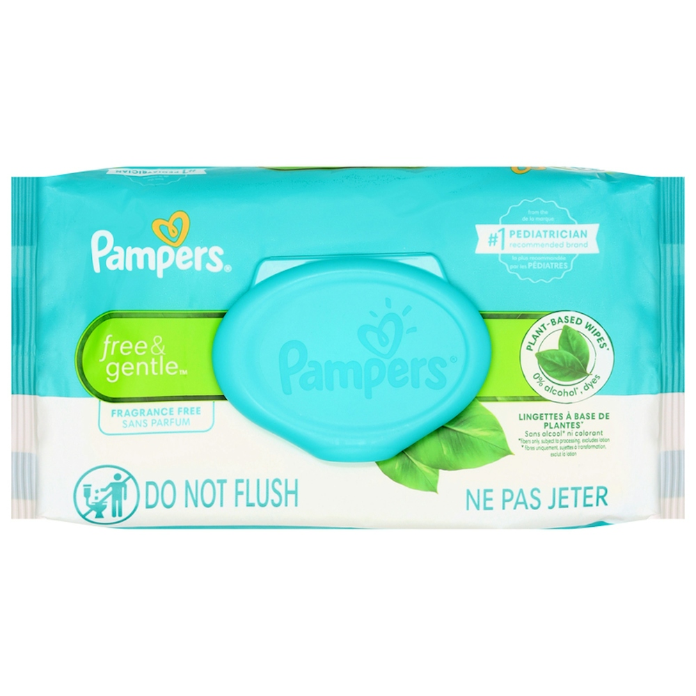 Pampers Free & Gentle Baby Wipes