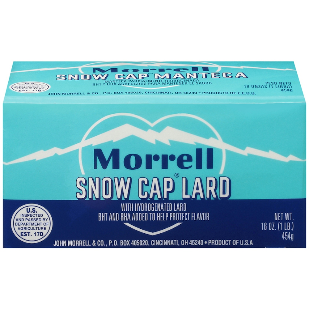 Photo of Morrell Snow Cap Lard 16 Oz. Box