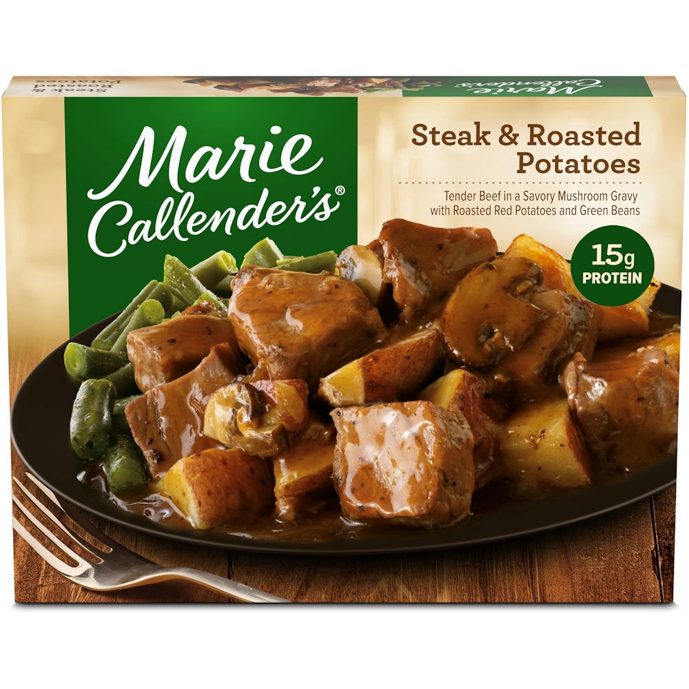 Photo of Marie Callender's Steak & Roasted Potatoes, Frozen Meal, 11.9 Oz