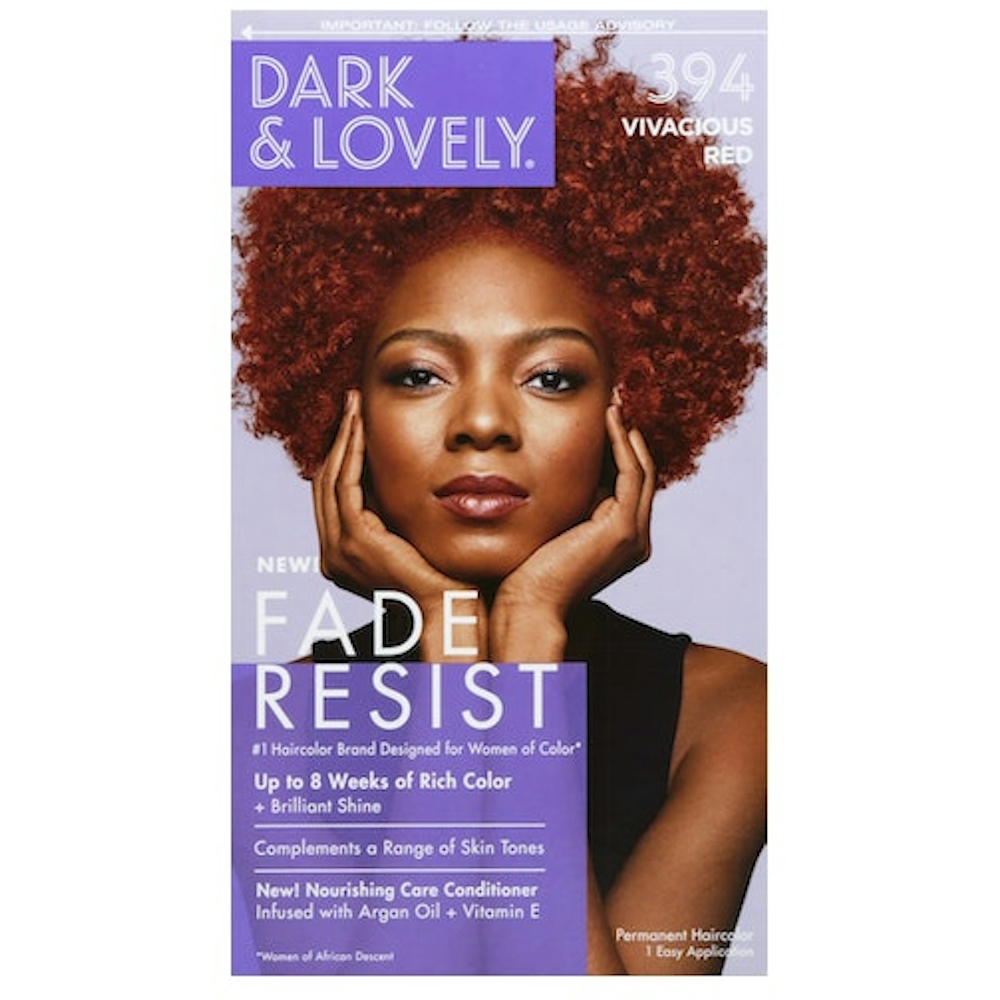 Photo of Dark & Lovely Fade Resist Permanent Hair Color 394 Vivacious Red