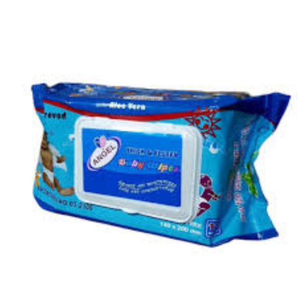 Angel Baby Wipes With Aloe Vera