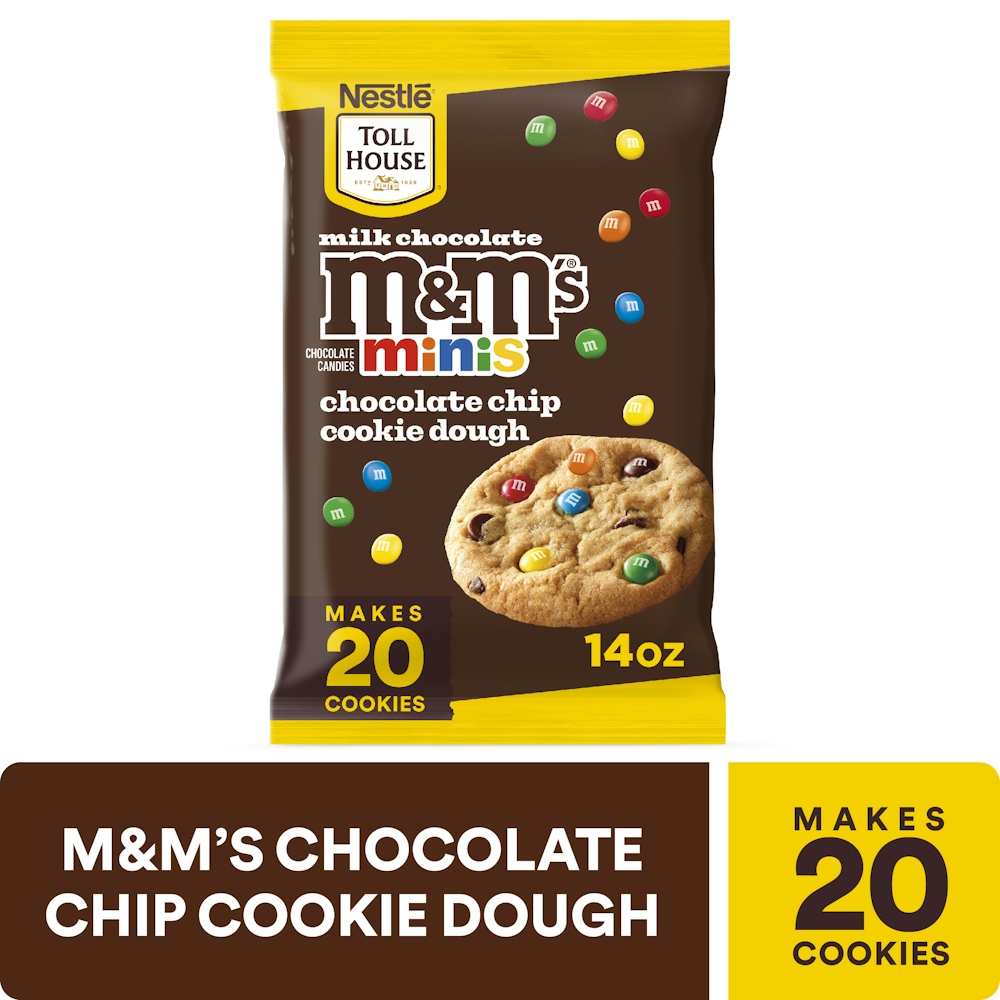 Photo of Nestle Toll House M&m's Minis Chocolate Chip Cookie Dough