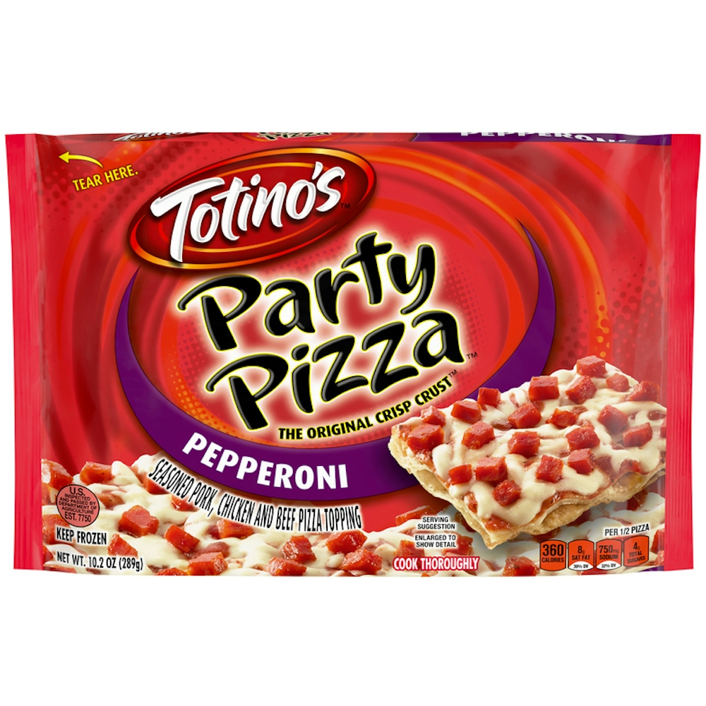 Photo of Totino's S Frozen Pepperoni Party Pizza 10.2 Oz
