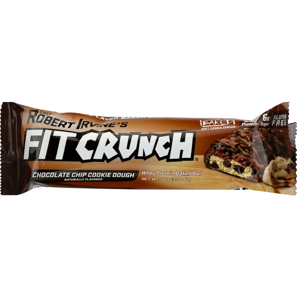 Photo of Fit Crunch Protein Bar, Whey, Chocolate Chip Cookie Dough, Baked