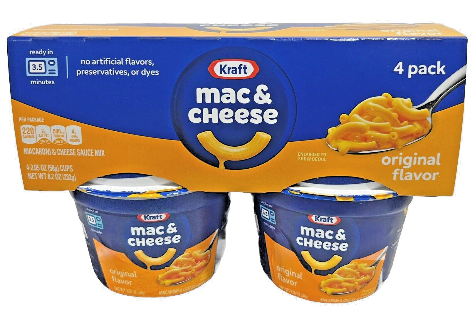Photo of Kraft Easy Mac Original Flavor Macaroni & Cheese Cups