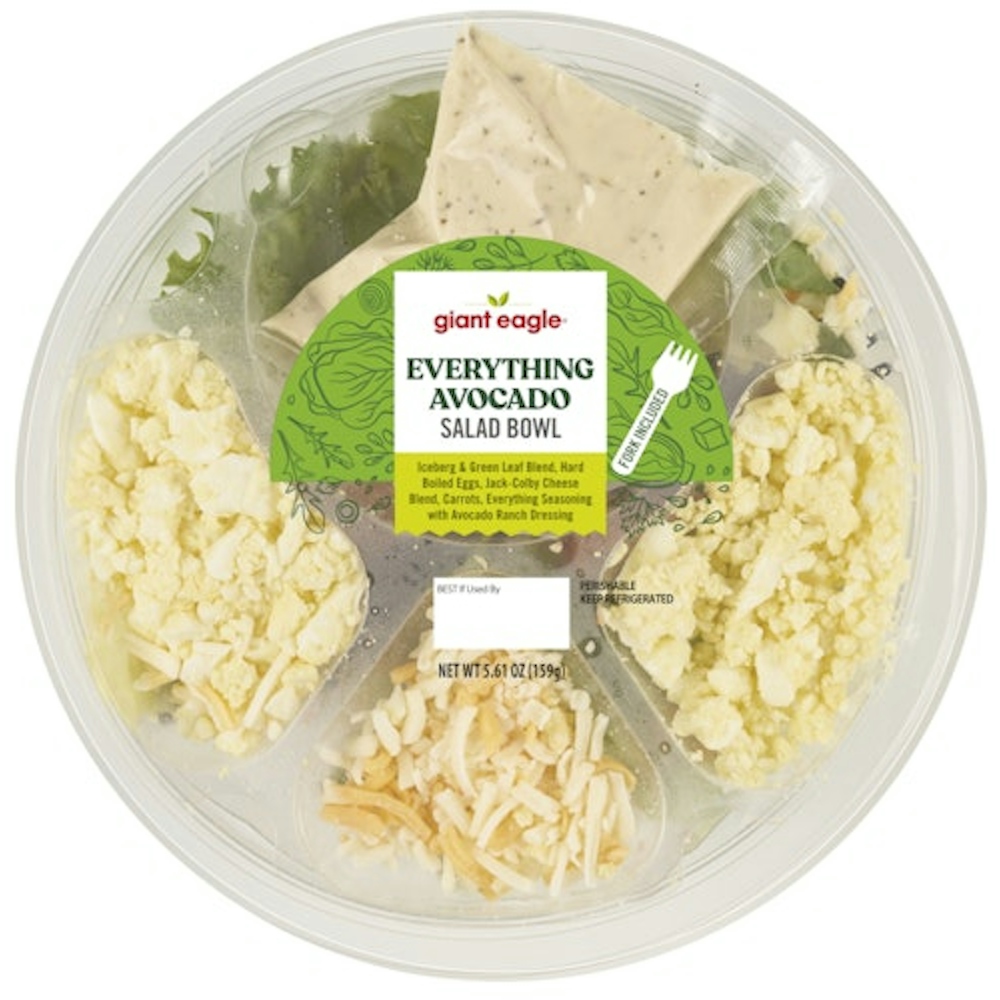 Everything Avocado Salad Bowl, Everything Avocado